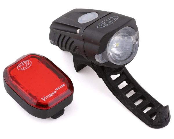 NiteRider Swift 500 & Vmax+ Combo Light Set (Black) (500/150 Lumens)