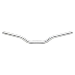 Nitto B259 Urban Riser Handlebar (Silver) (25.4mm) (50mm Rise) (500mm) (12deg Sweep)