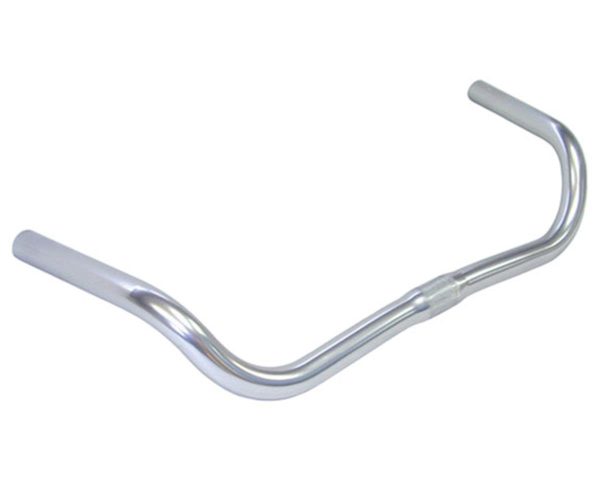 Nitto B603 Promenade Bar (Silver) (25.4mm) (62mm Rise) (480mm) (75deg Sweep)