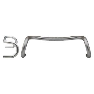 Nitto Grand Randonneur B132 Drop Handlebar (Silver) (25.4mm) (44cm)