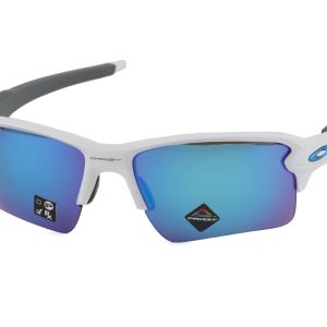 Oakley Flak 2.0 XL Sunglasses (Polished White) (Prizm Sapphire Iridium Lens)