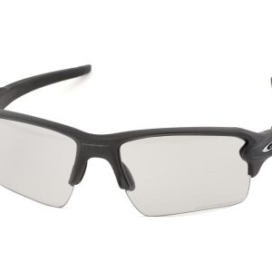 Oakley Flak 2.0 XL Sunglasses (Steel) (Clear/Black Iridium Photochromic Lens)