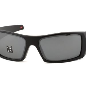 Oakley Gascan Sunglasses (Matte Black) (Black Iridium Polarized Lens)