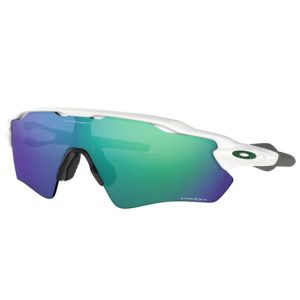 Oakley Radar EV Path Prizm Sunglasses - Polished White Frame / Prizm Jade / One Size / OO9208-7138