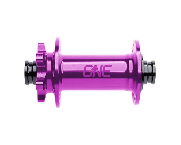 OneUp Components Disc Brake Hub (Purple) (Front) (15 x 110mm (Boost)) (28H) (6-Bolt) (Freehub Not In