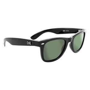 Optic Nerve Dylan Polarized Sunglasses (Shiny Black) (Grey Lens)