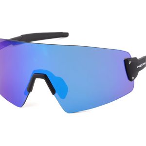 Optic Nerve Fixie Blast Sunglasses (Matte Black) (Blue Mirror Lens)