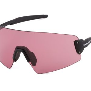 Optic Nerve Fixie Blast Sunglasses (Matte Black) (Rose Lens)