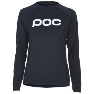 POC Women's Reform Enduro Long Sleeve Jersey (Uranium Black) (S)