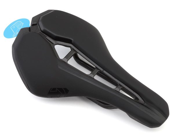 PRO Stealth Team Saddle (Black) (Carbon Rails) (142mm)