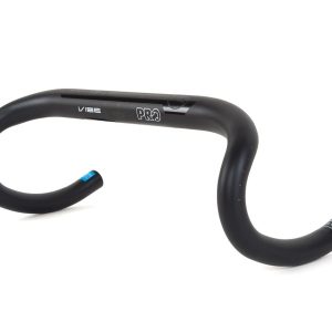 PRO Vibe Compact Alloy Handlebar (Black) (31.8mm) (38cm)