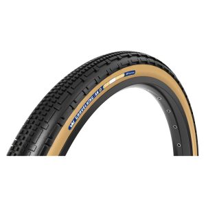 Panaracer GravelKing SK+ Tubeless Gravel Tire (Black/Brown) (650b) (48mm) (Folding) (ZSG Gravel/Tuff