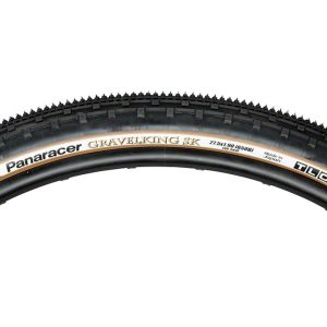 Panaracer Gravelking SK Tubeless Gravel Tire (Black/Brown) (650b) (48mm) (Folding)