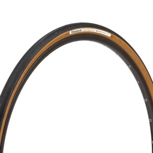 Panaracer Gravelking Slick Gravel Tire (Black/Brown) (700c) (23mm) (Folding) (Tube Type)