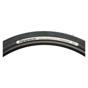 Panaracer Gravelking Slick Tubeless Gravel Tire (Black) (650b) (42mm) (Folding)