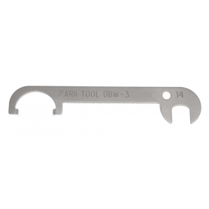 Park Tool | Obw-3 Offset Brake Wrench | Silver | 14Mm & Caliper Spring Adjust