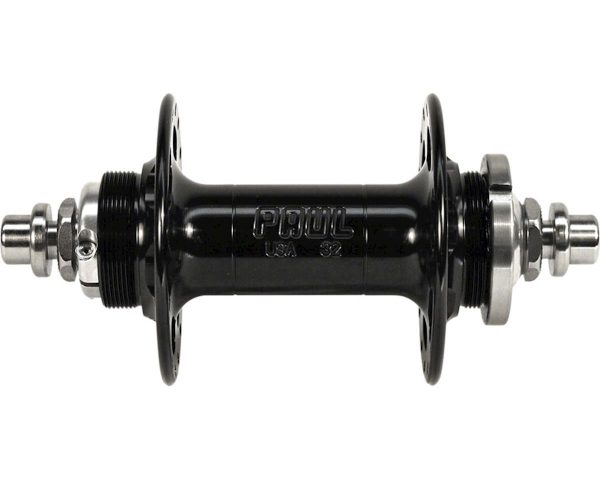 Paul Components High Flange Rear Hub (Black) (Freewheel/Fixed) (10 x 120mm) (32H)