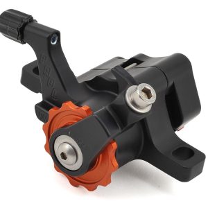 Paul Components Klamper Disc Brake Caliper (Black/Orange) (Mechanical) (Front or Rear) (Short Pull)