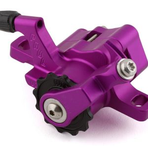 Paul Components Klamper Disc Brake Caliper (Purple/Black) (Mechanical) (Front or Rear) (Long Pull) (