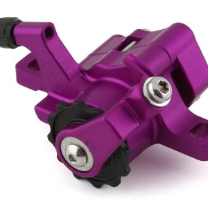 Paul Components Klamper Disc Brake Caliper (Purple/Black) (Mechanical) (Front or Rear) (Short Pull)