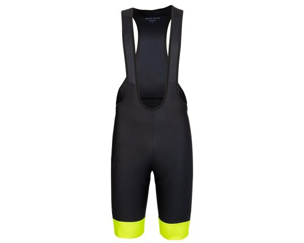 Pearl iZUMi Attack Bib Shorts (Black/Screaming Yellow) (L)