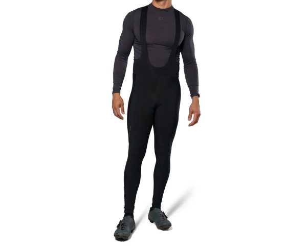 Pearl iZUMi Expedition Thermal Cycling Bib Tights (Black) (L) (w/ Chamois)