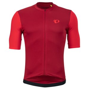 Pearl iZUMi Men's Attack Short Sleeve Jersey (Red Dahlia) (L)