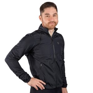 Pearl iZUMi Quest Barrier Convertible Jacket (Black) (L)