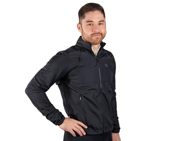 Pearl iZUMi Quest Barrier Convertible Jacket (Black) (L)