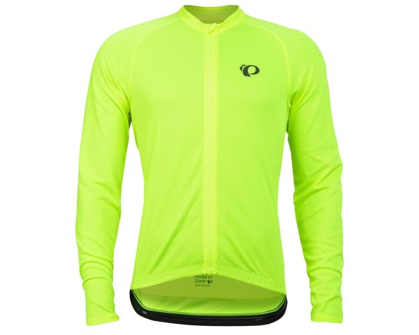 Pearl iZUMi Quest Long Sleeve Jersey (Screaming Yellow) (L)