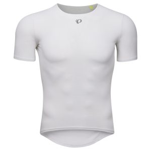 Pearl iZUMi Transfer Mesh Short Sleeve Base Layer (White) (L)