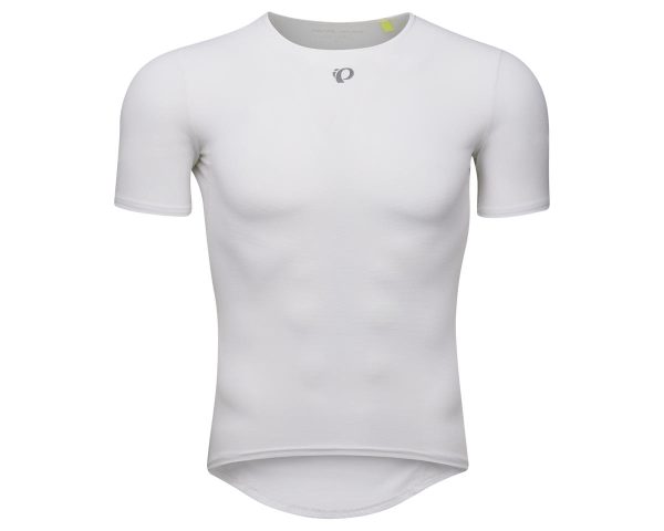 Pearl iZUMi Transfer Mesh Short Sleeve Base Layer (White) (L)