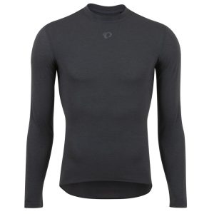 Pearl iZUMi Transfer Wool Long Sleeve Base Layer (Phantom) (L)