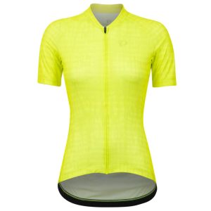 Pearl iZUMi Women's Attack Short Sleeve Jersey (Screaming Yellow Immerse) (XS)