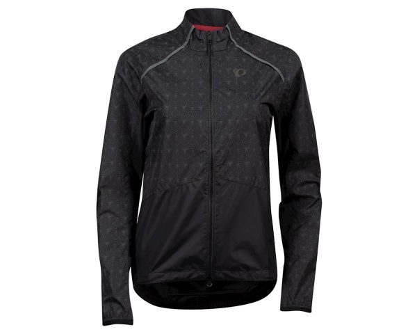 Pearl iZUMi Women's Bioviz Barrier Jacket (Black/Reflective Deco) (M)