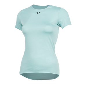 Pearl iZUMi Women's Merino Short Sleeve Base Layer (Aquifer) (XS)