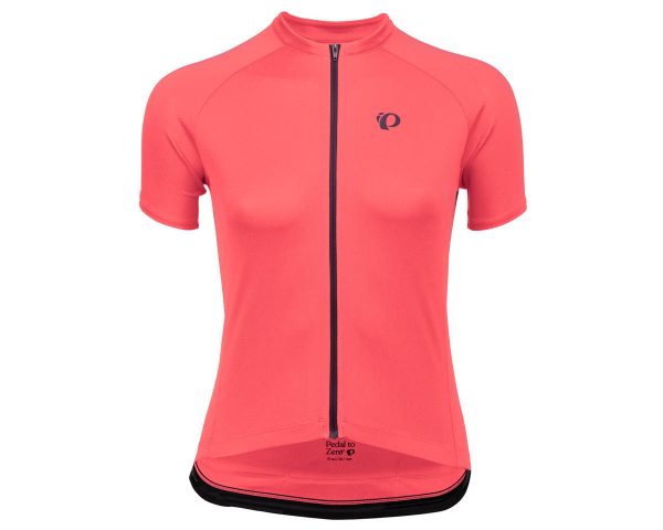 Pearl iZUMi Women's Quest Short Sleeve Jersey (Fiery Coral) (L)