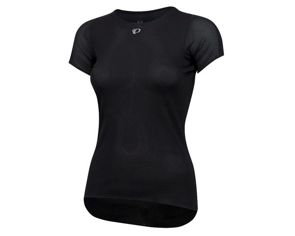 Pearl iZUMi Women's Transfer Cycling Short Sleeve Base Layer (Black) (S)