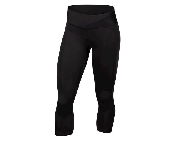 Pearl iZUMi Women's Wander Crop Tight (Black) (2XL) (No Chamois)