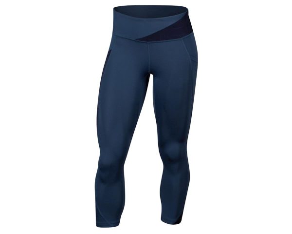 Pearl iZUMi Women's Wander Crop Tight (Dark Denim/Navy) (XS) (No Chamois)