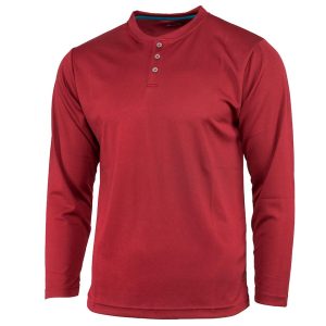 Performance Long Sleeve Club Fed Jersey (Red) (S)