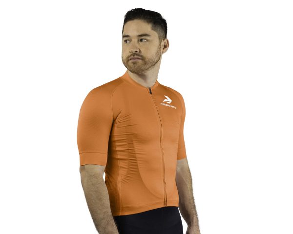 Performance Men's Nova Pro Cycling Jersey (Orange) (Standard) (S)