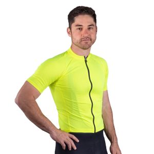 Performance Ultra Short Sleeve Jersey (Hi-Vis Yellow) (S)