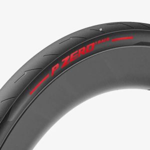 Pirelli P Zero Race Limited Edition Folding Road Tyre - 700c - Black / Red / 700c / 26mm / Clincher / Folding