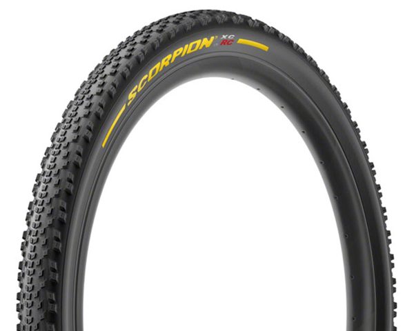 Pirelli Scorpion XC RC Tubeless Mountain Tire (Black/Yellow Label) (29") (2.2") (Folding) (SmartGrip