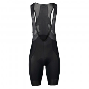 Poc | Pure Bib Shorts Vpds Men's | Size Extra Small In Uranium Black/uranium Black