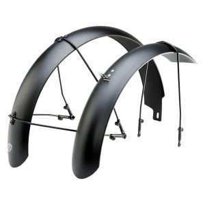 Portland Design Works E-Bike Fender Set (Black) (Fits up to 20 x 2.6")