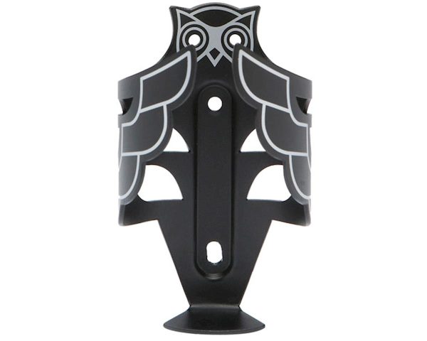 Portland Design Works Owl Water Bottle Cage (Black/Silver)