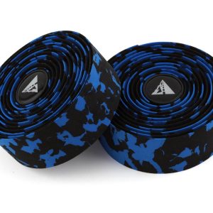 Profile Design Cork Wrap Handlebar Tape (Black/Blue Splash)