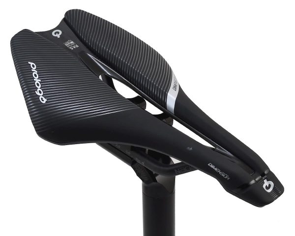 Prologo Dimension 143 Saddle (Black) (Nack Carbon Rails) (143mm)